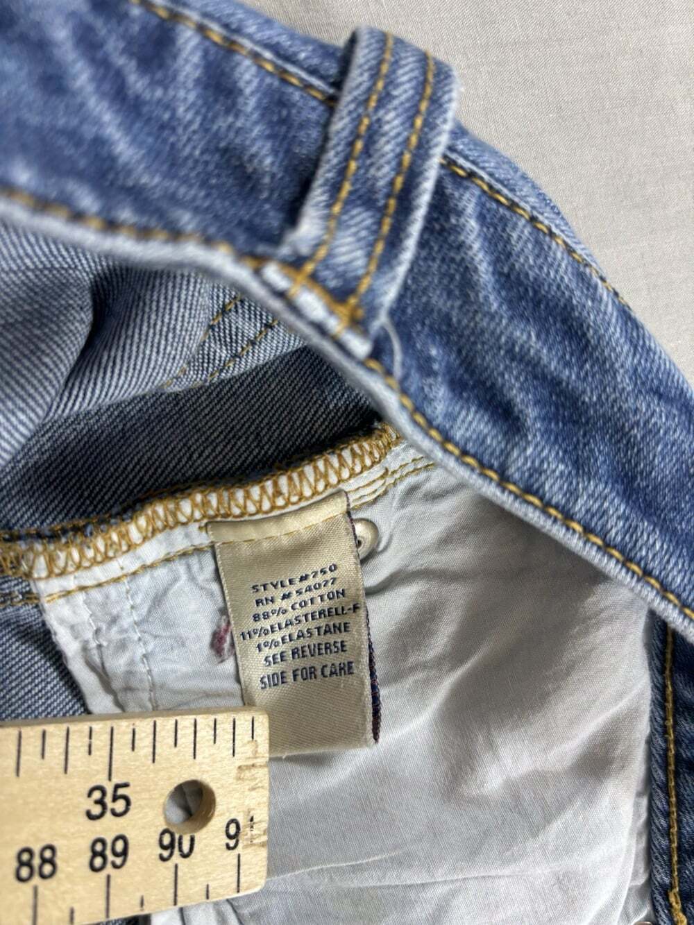 CAbi Jeans Style 750 Size 8 Women's Cotton Blend Blue 32x29 - Picture 7 of 7